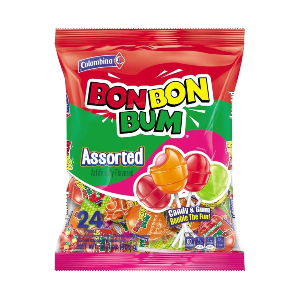 Colombina Bon Bon Bum Assorted 14.3oz