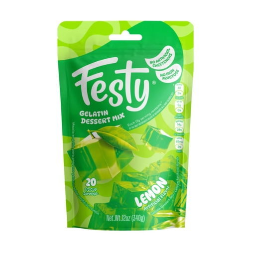 [2025242] FESTY LEMON GELATIN  12 OZ