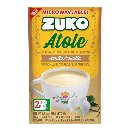 ZUKO ATOLE VAINILLA IND 1.6 OZ