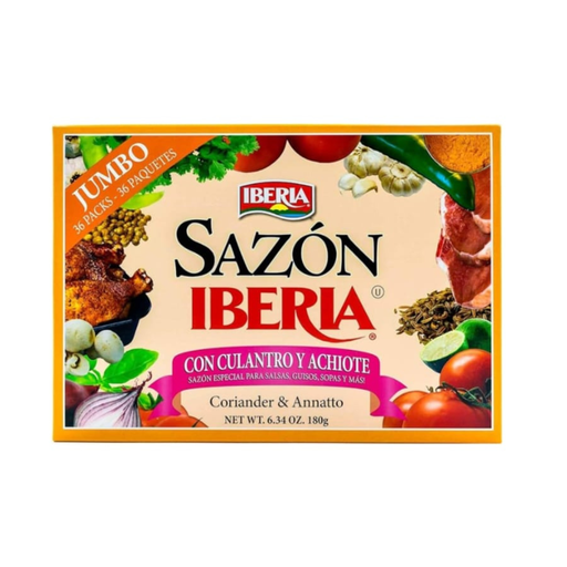 Iberia Sazon with Coriander & Annatto - 36 ct 6.34oz