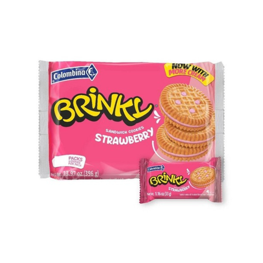 Brinky Strawberry Cookies 13.97oz